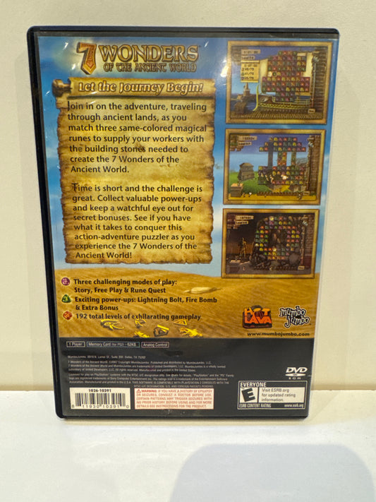7 Wonders of the Ancient World - Playstation 2