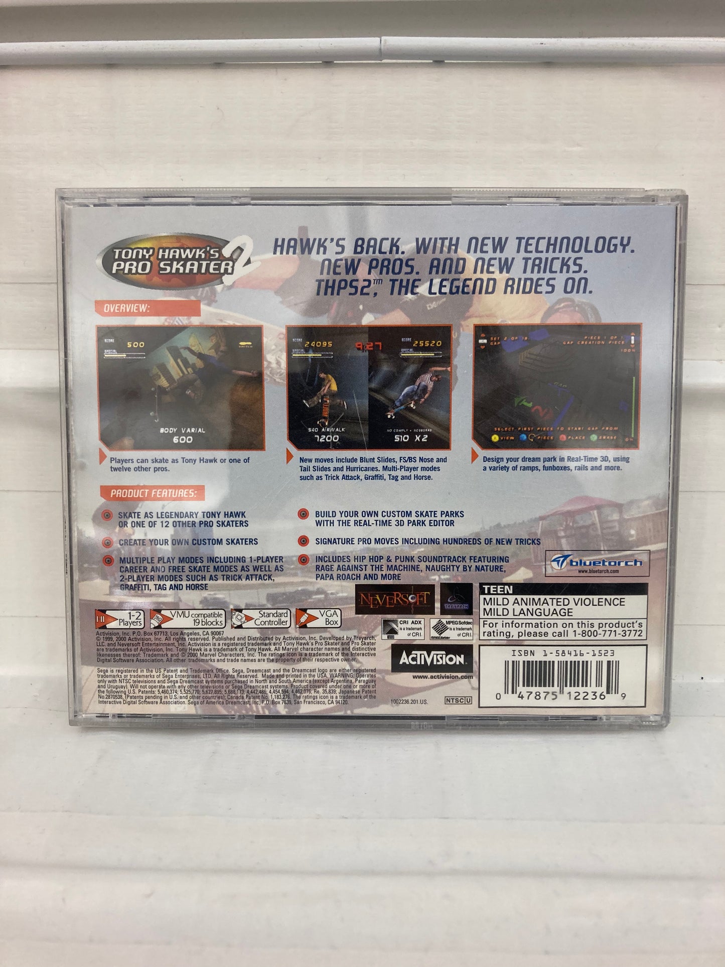 Tony Hawk 2 - Sega Dreamcast