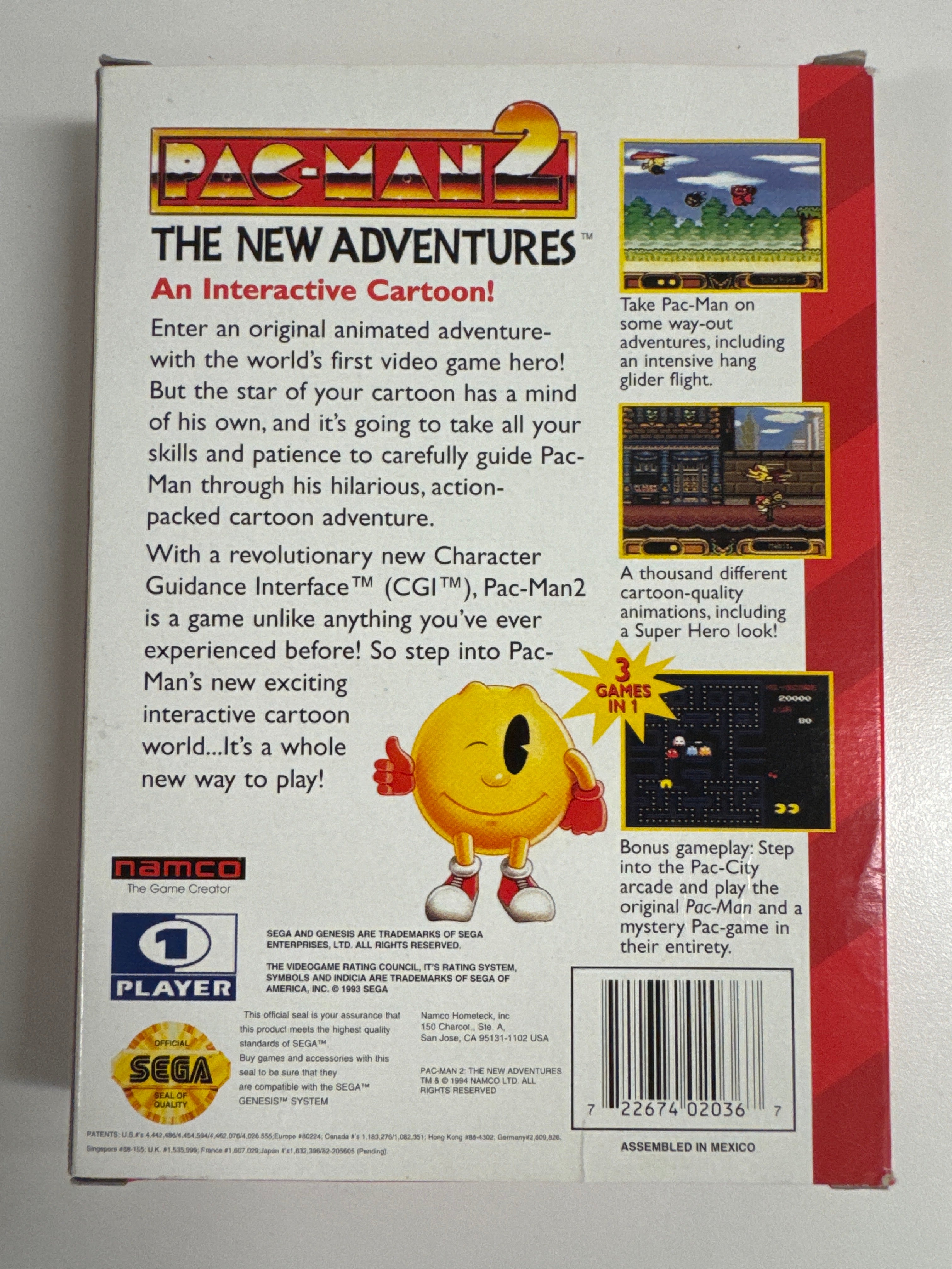 Pac-Man 2 The New Adventures - Sega Genesis – Stateline Video