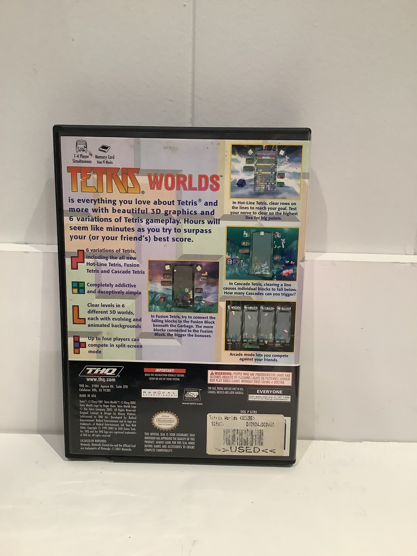 Tetris Worlds - Gamecube