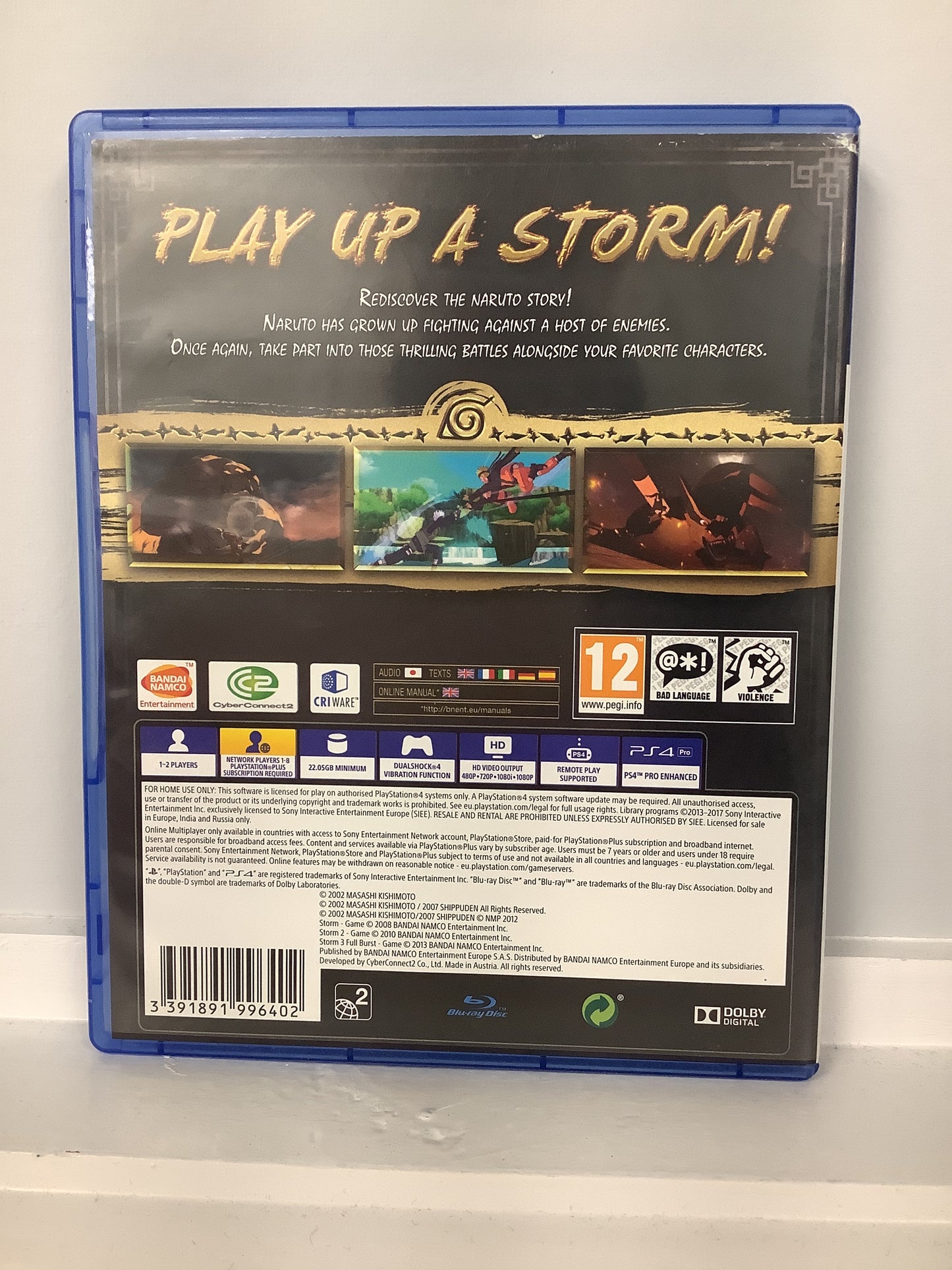 Naruto Shippuden Ultimate Ninja Storm Trilogy [PEGI] - PlayStation 4