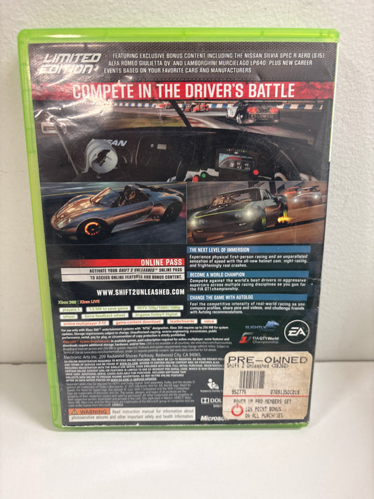 Shift 2 Unleashed [Limited Edition] - Xbox 360