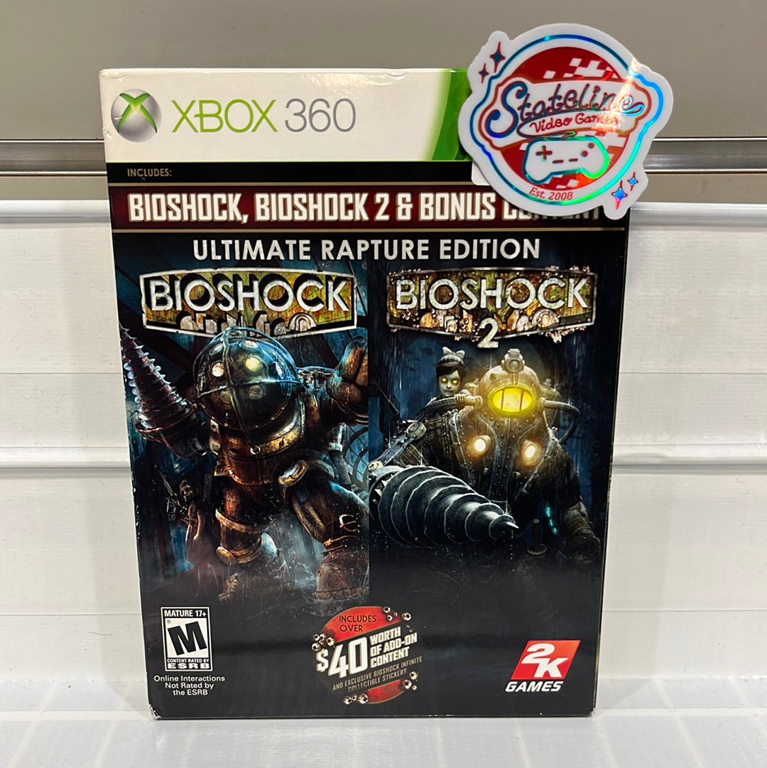 Ultimate Rapture Edition Bioshock Ultimate Rapture Edition - Xbox 360 – Stateline Video Games Inc.