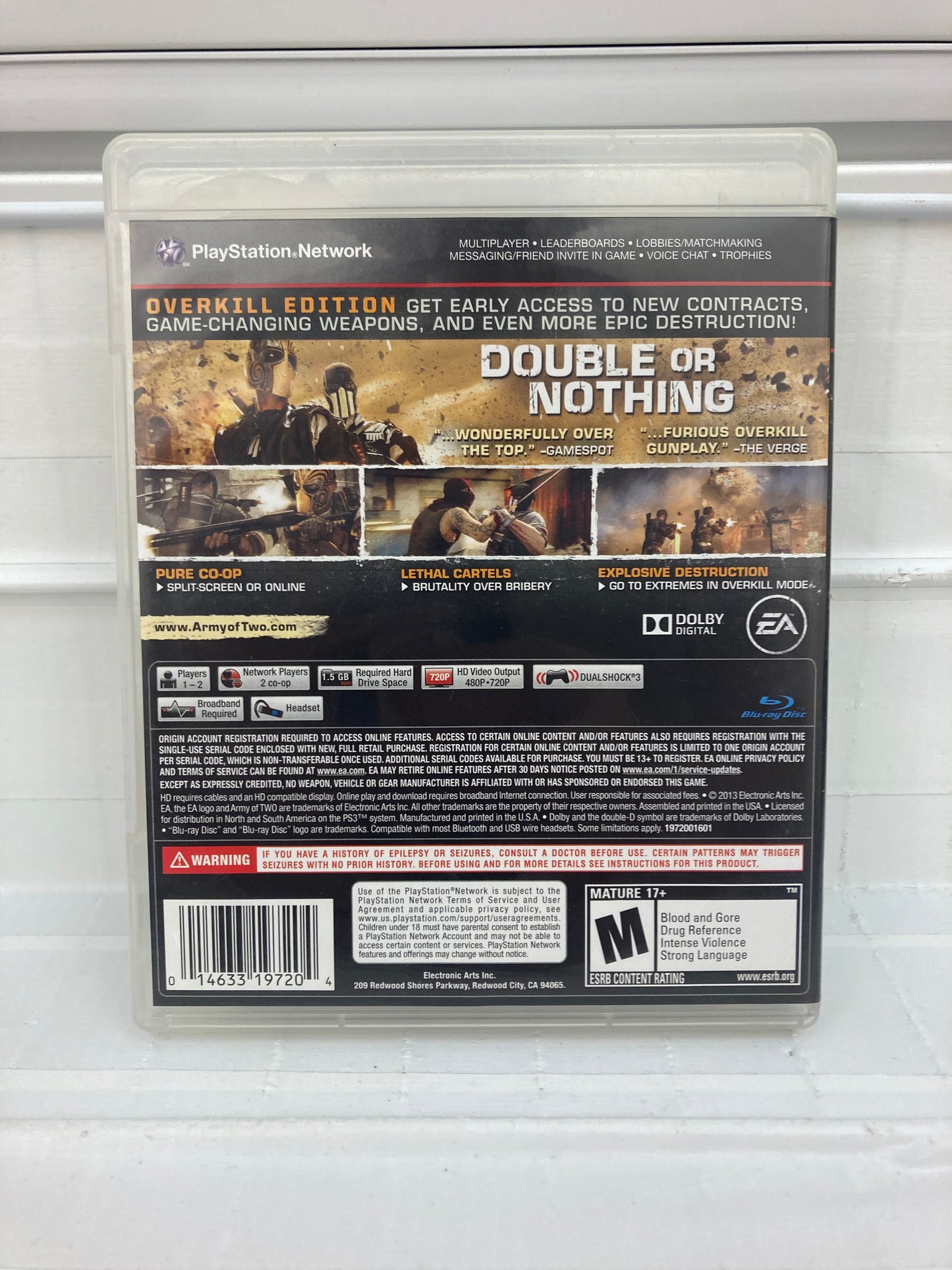 Army of Two: The Devils Cartel - Playstation 3