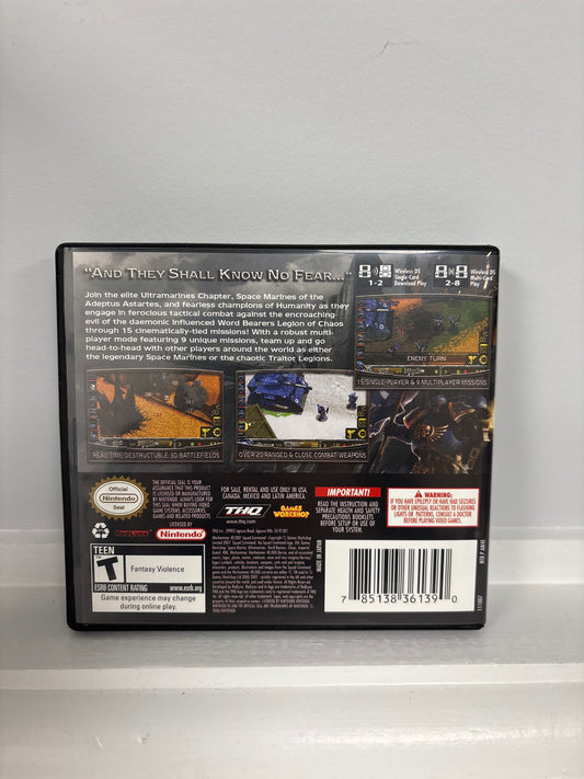 Warhammer 40000 Squad Command - Nintendo DS