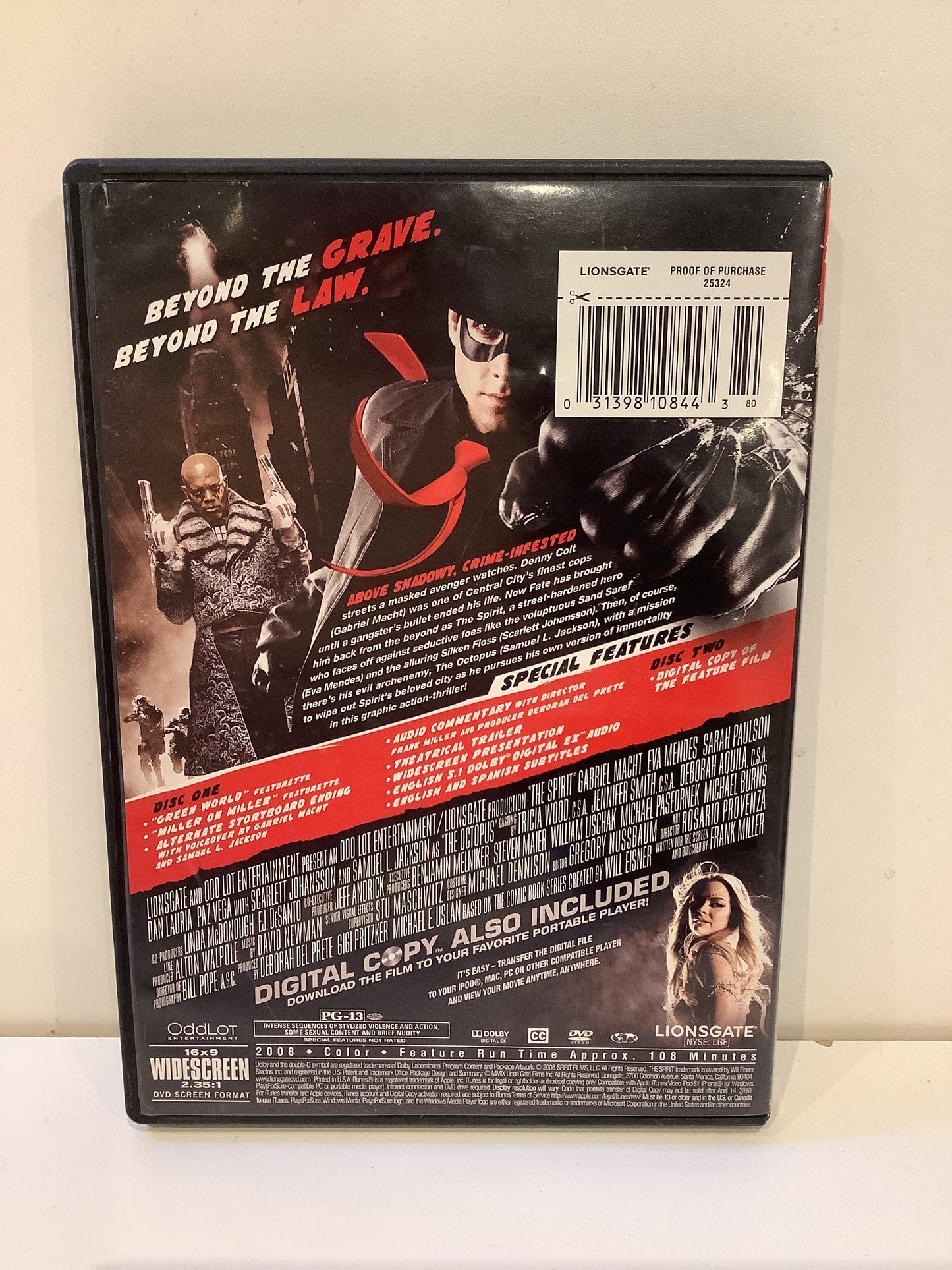 The Spirit - DVD