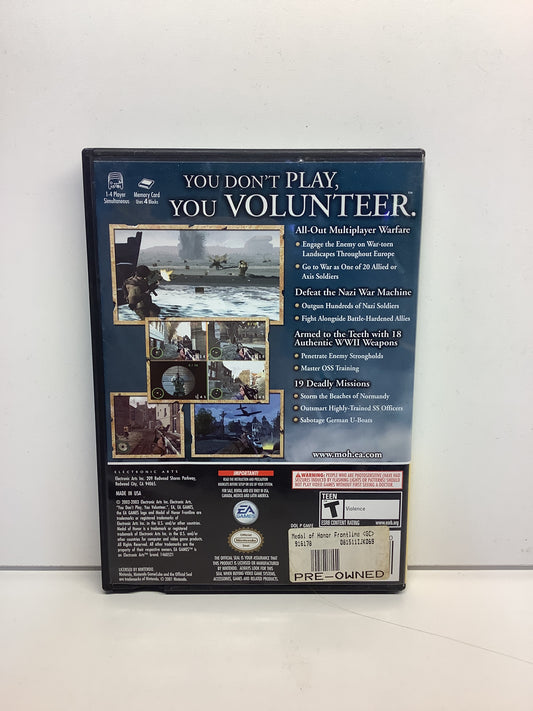 Medal of Honor Frontline [Player's Choice] - Gamecube