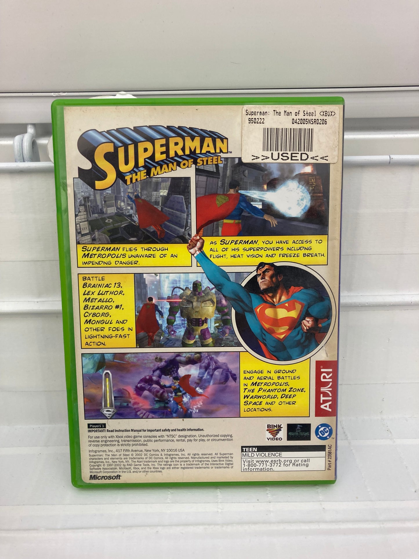 Superman Man of Steel - Xbox