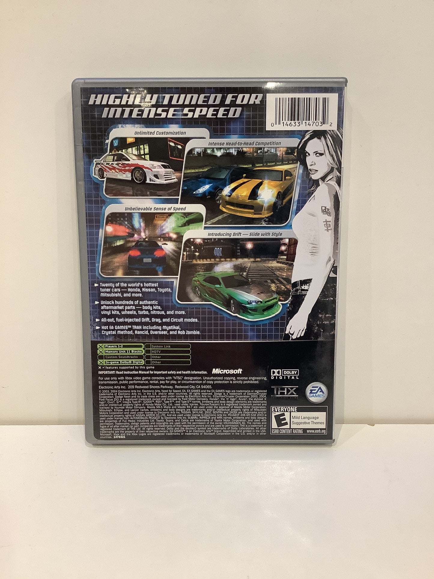 Need for Speed Underground [Platinum Hits] - Xbox