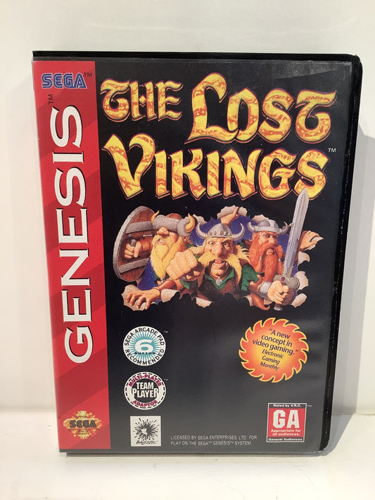 The Lost Vikings - Sega Genesis