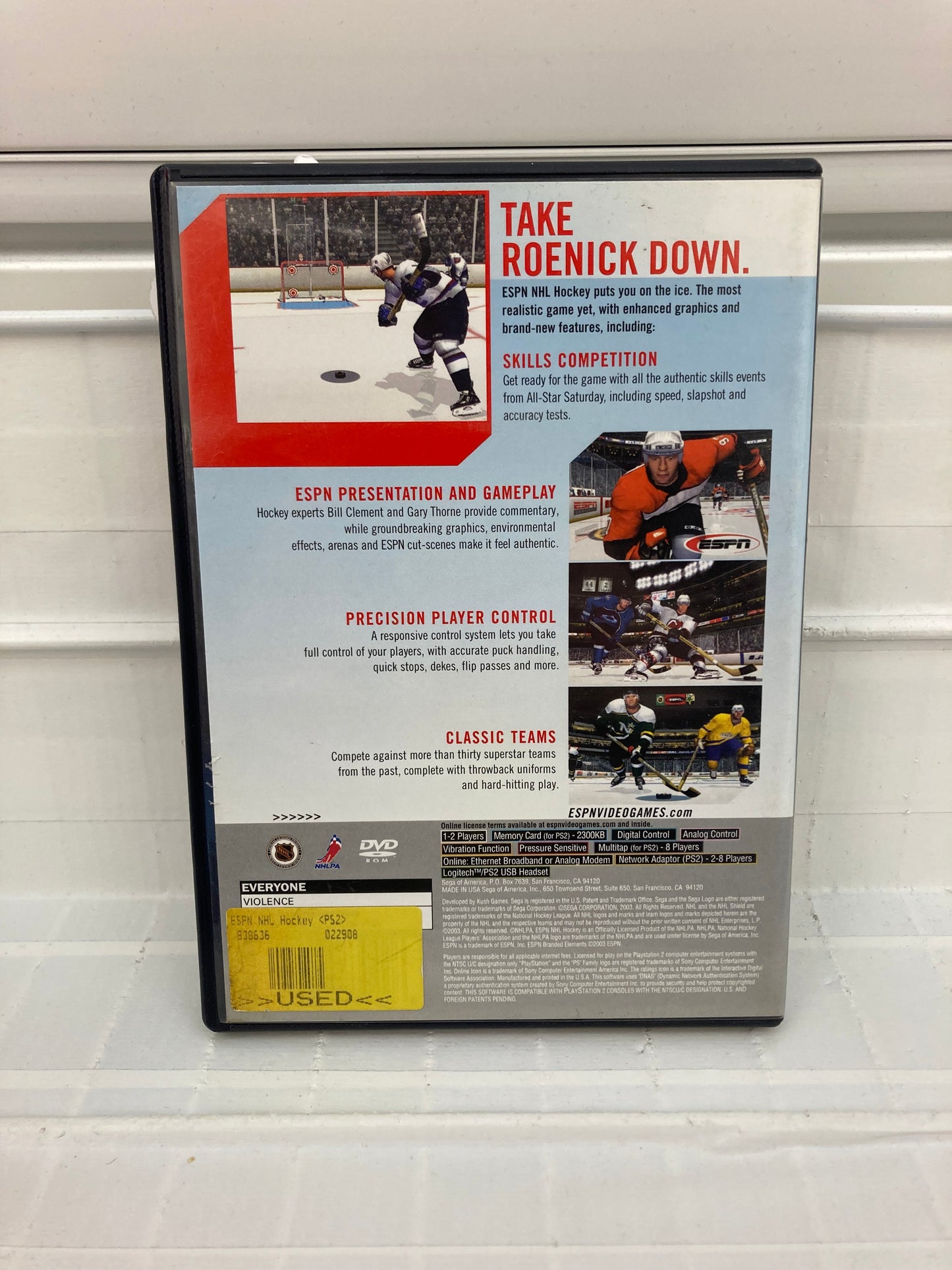 ESPN NHL Hockey - Playstation 2