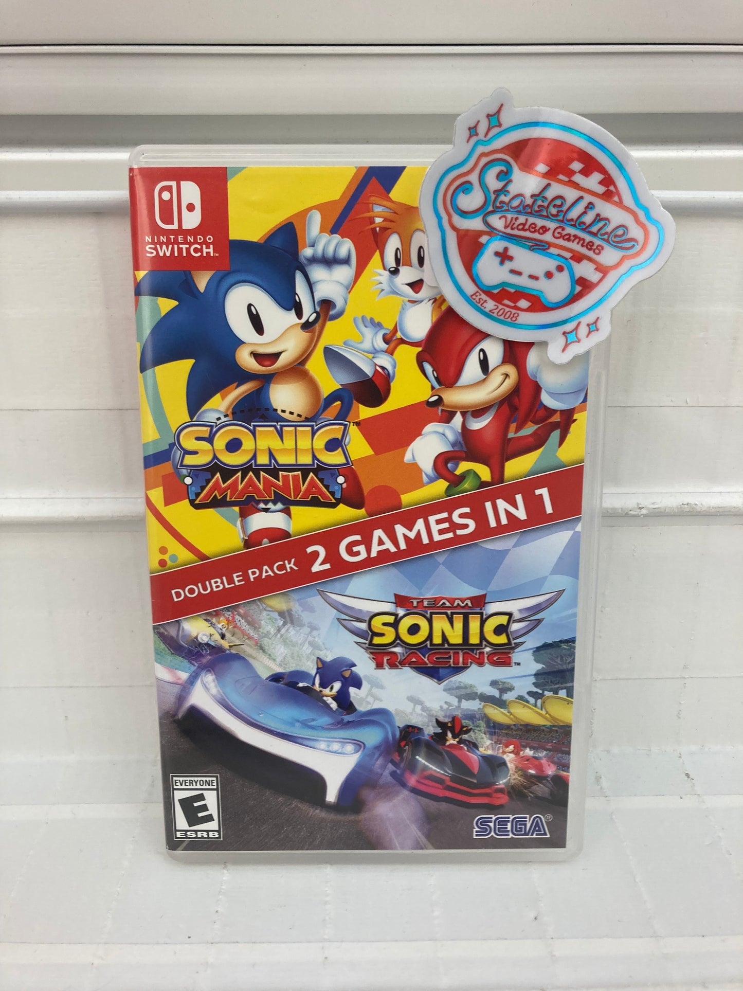 Sonic Mania + Team Sonic Racing Double Pack - Nintendo Switch