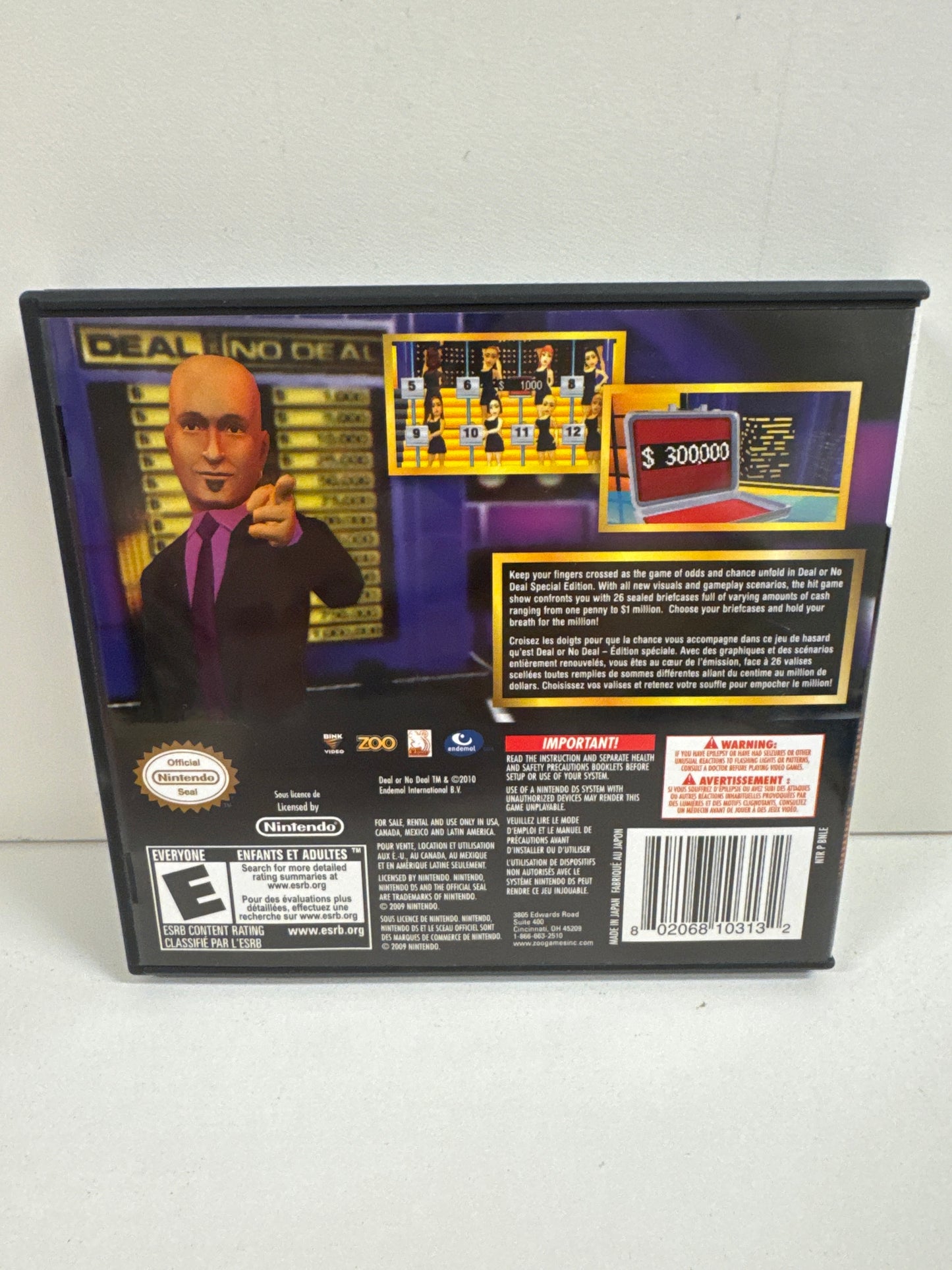 Deal or No Deal [Special Edition] - Nintendo DS