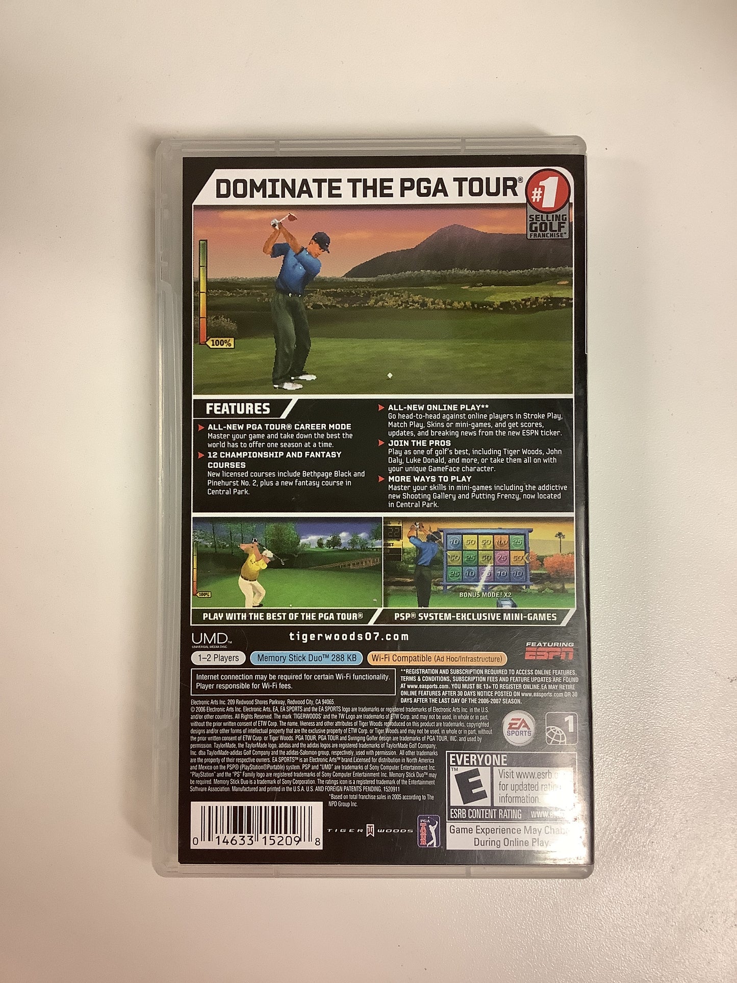 Tiger Woods 2007 - PSP