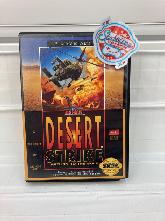 Desert Strike Return to the Gulf - Sega Genesis