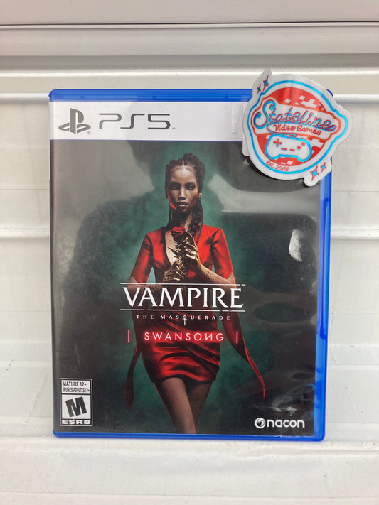 Vampire: The Masquerade Swansong - Playstation 5