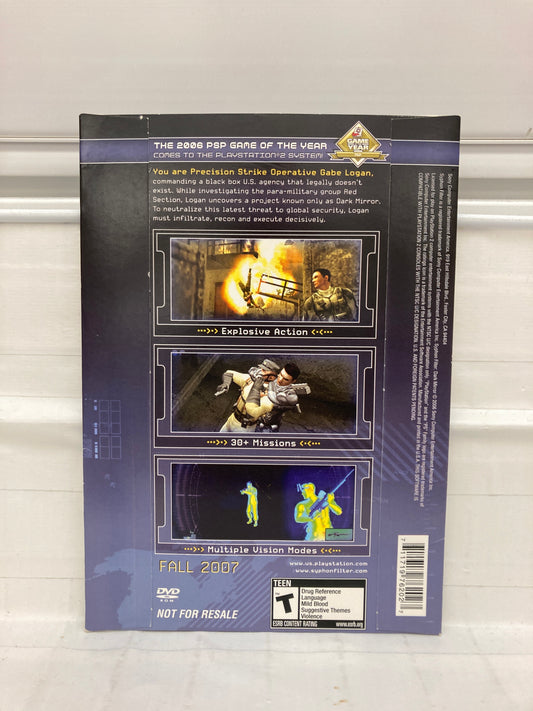 Syphon Filter Dark Mirror [Demo] - Playstation 2