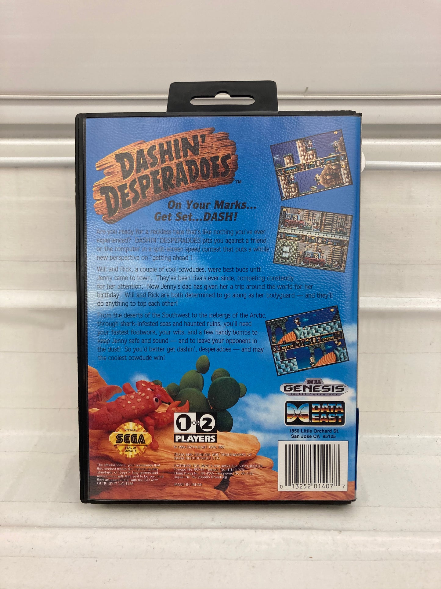 Dashin' Desperadoes - Sega Genesis