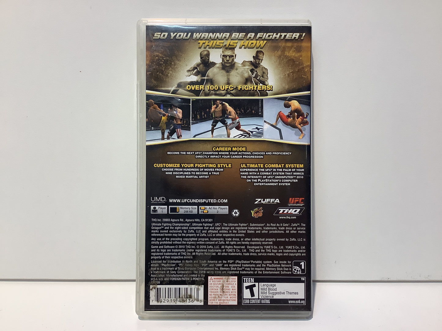 UFC Undisputed 2010 - PSP