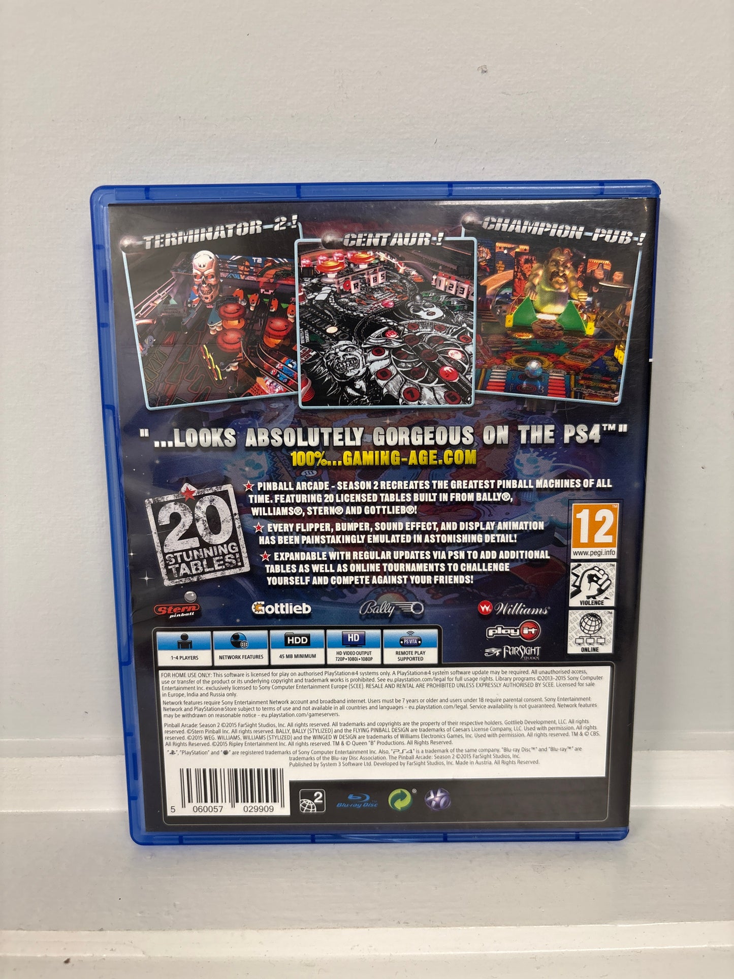 The Pinball Arcade: Season 2 [PEGI] - PlayStation 4