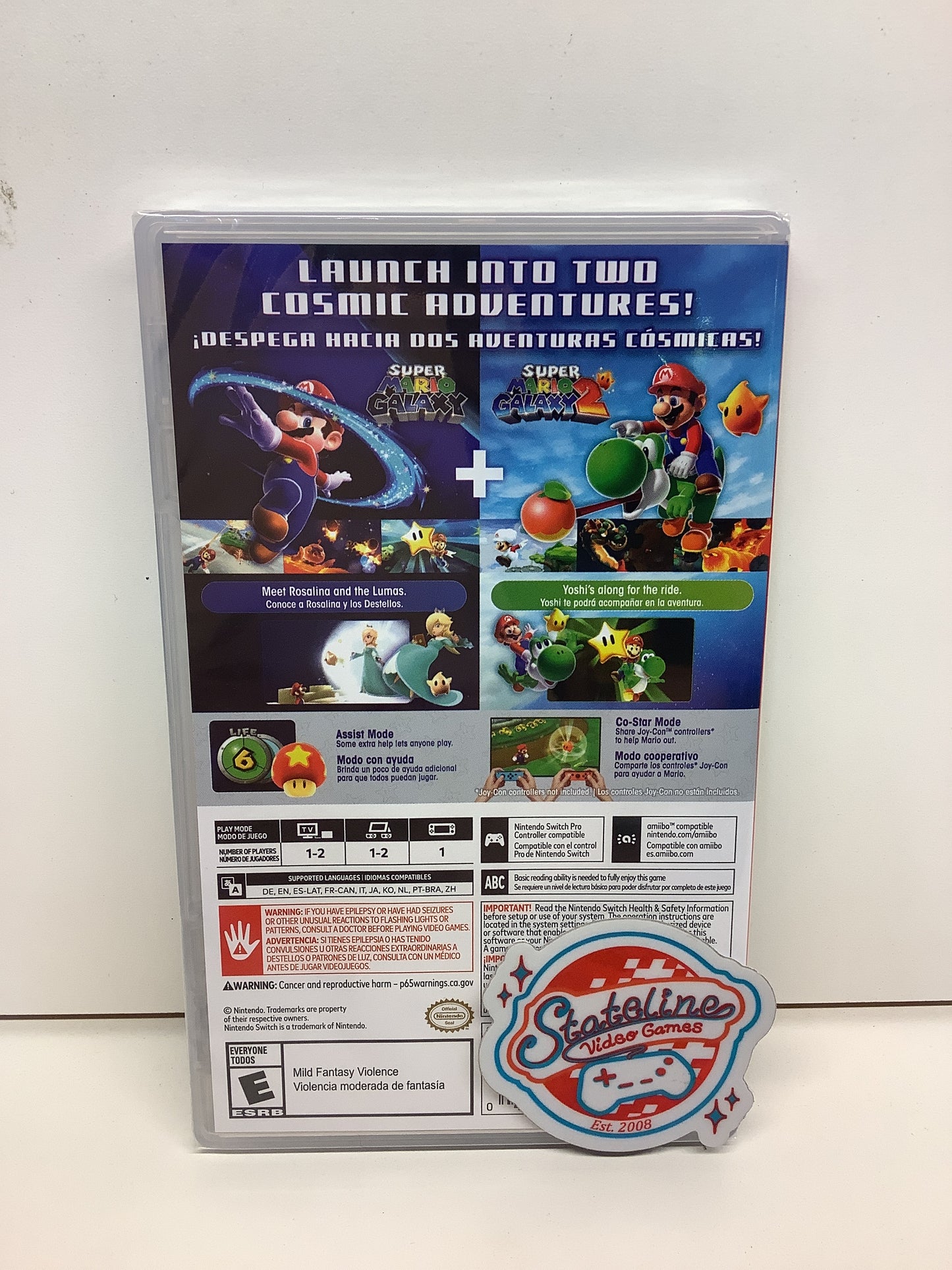 Super Mario Galaxy + Super Mario Galaxy 2 - Nintendo Switch