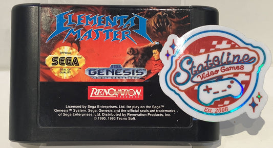 Elemental Master - Sega Genesis