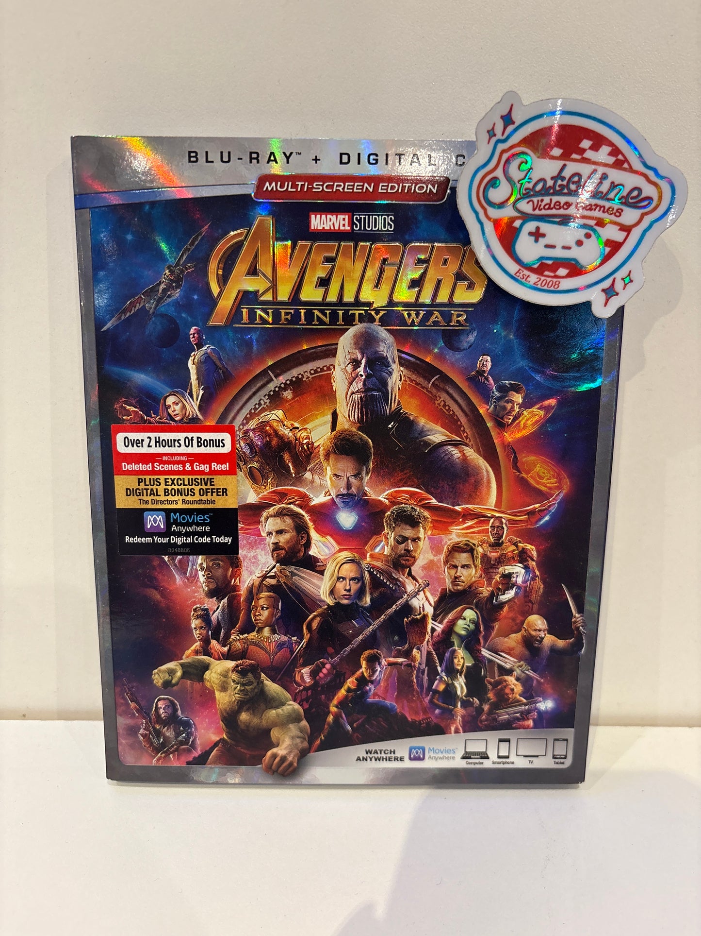Avengers: Infinity War - Blu-Ray