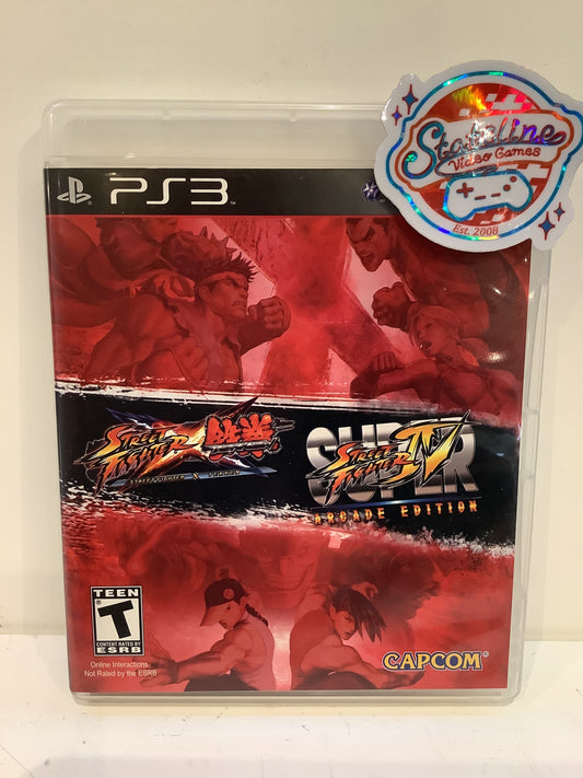 Street Fighter x Tekken / Super Street Fighter IV - Xbox 360