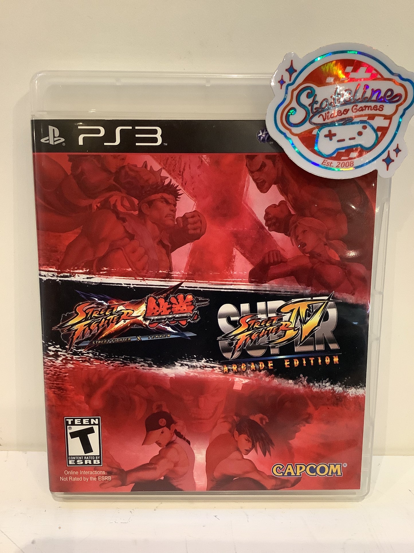 Street Fighter x Tekken / Super Street Fighter IV - Playstation 3