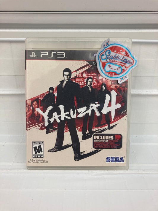 Yakuza 4 - Playstation 3