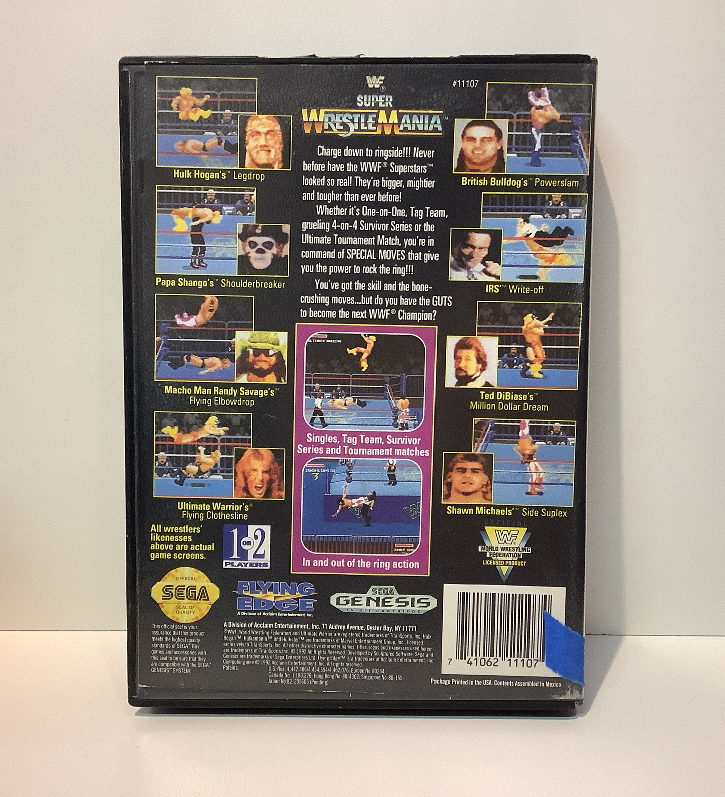 WWF Super Wrestlemania - Sega Genesis