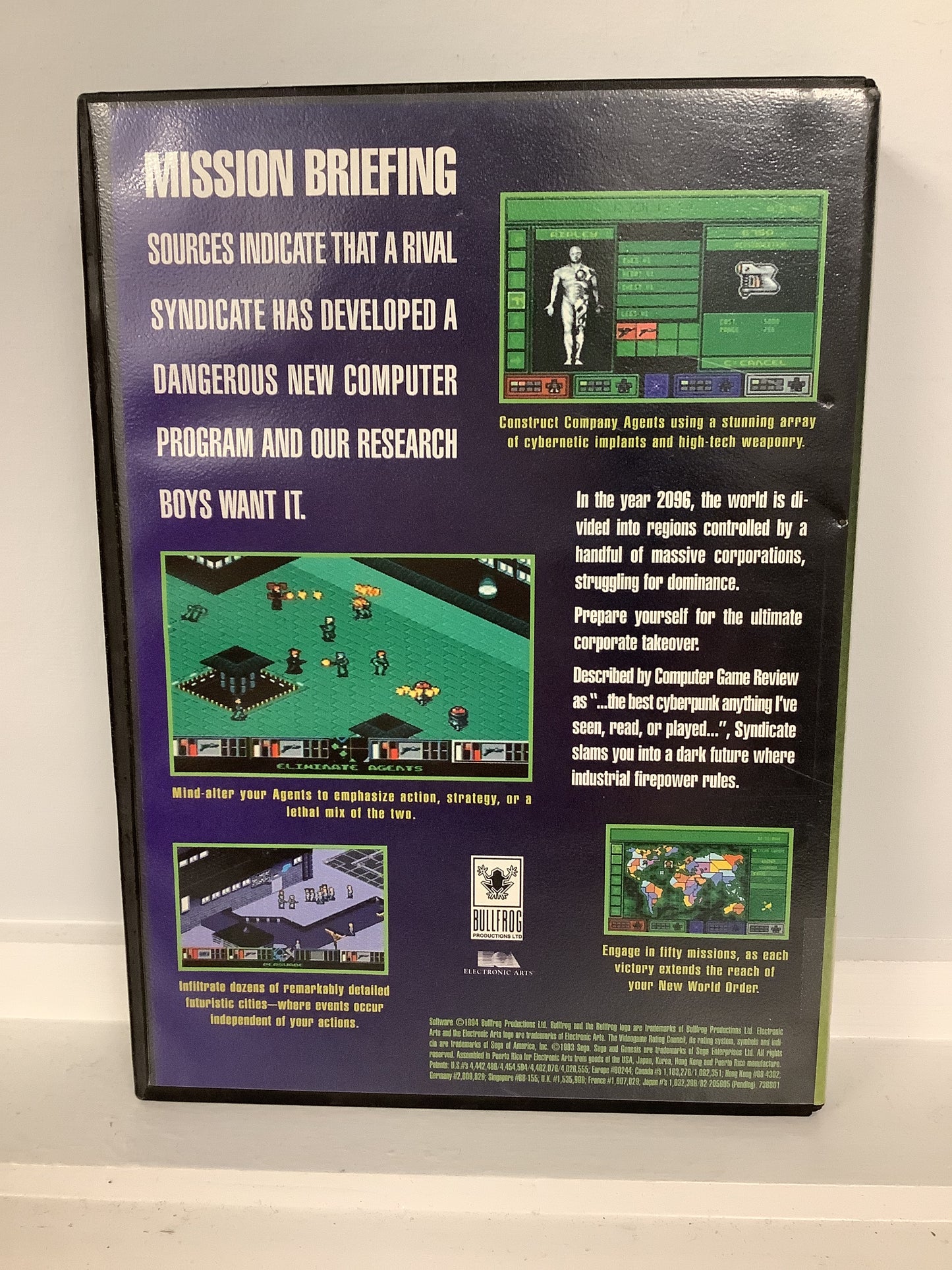 Syndicate - Sega Genesis