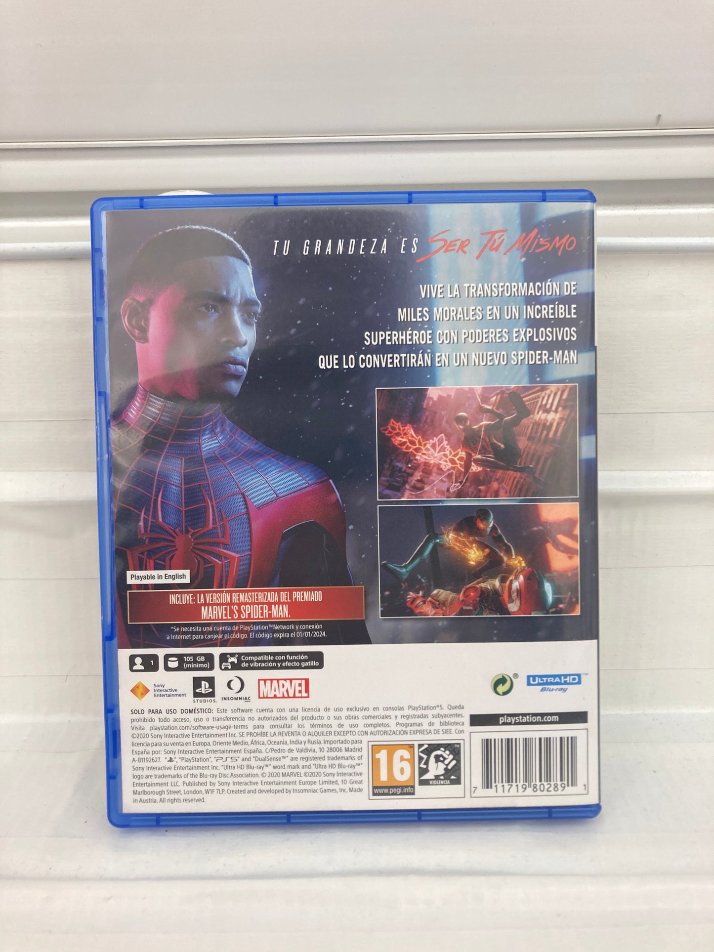 Spider-Man Miles Morales: Ultimate Edition [PEGI] - Playstation 5