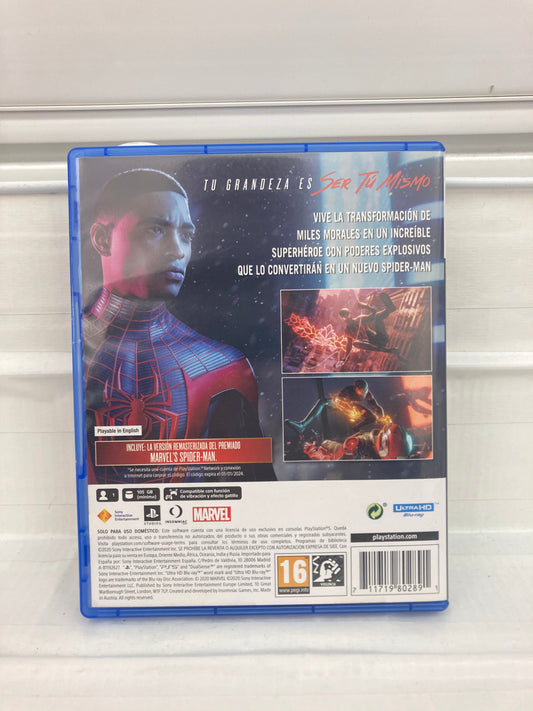 Spider-Man Miles Morales: Ultimate Edition [PEGI] - Playstation 5