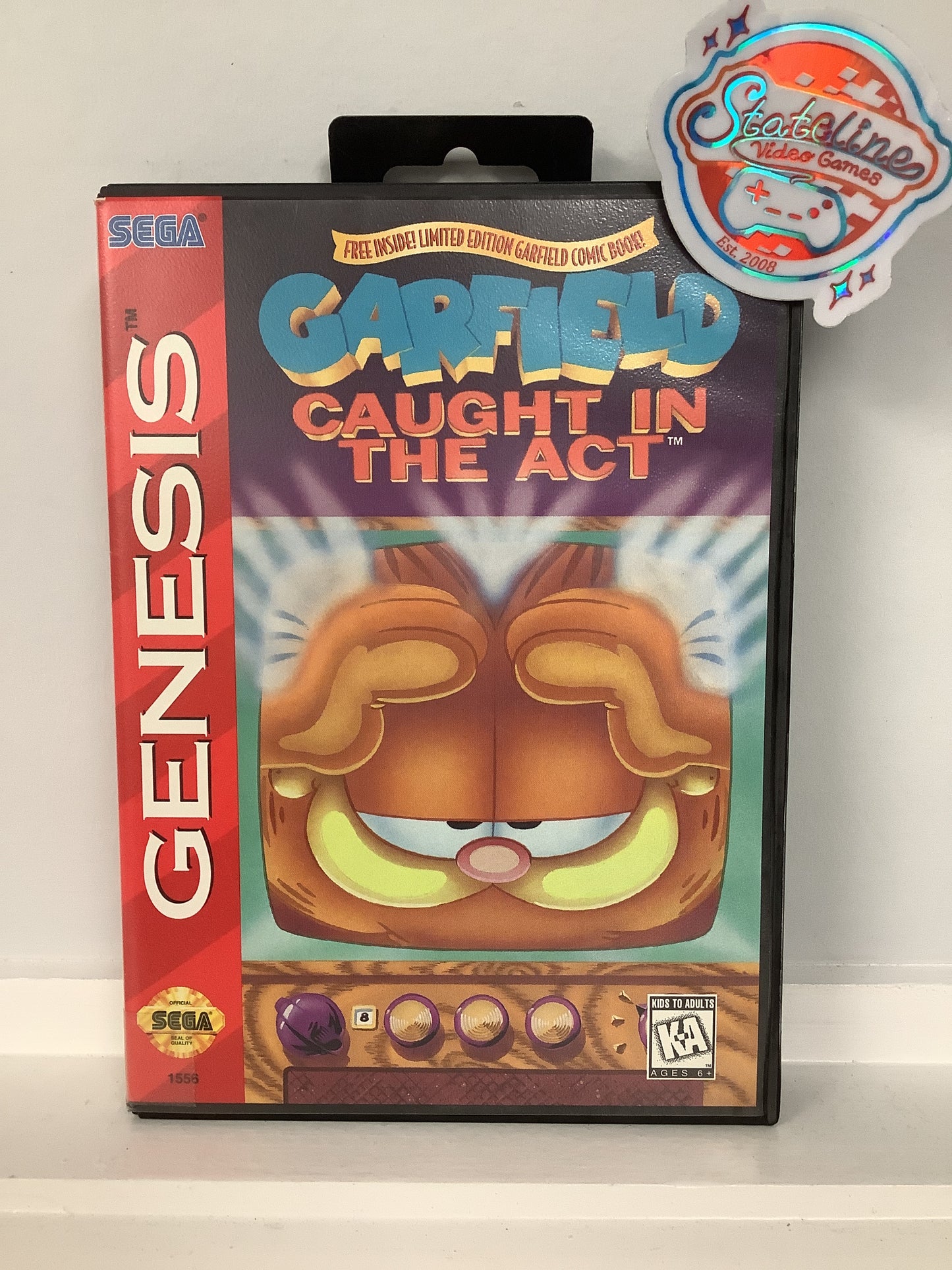 Garfield Caught in the Act - Sega Genesis