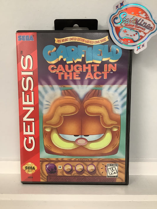 Garfield Caught in the Act - Sega Genesis