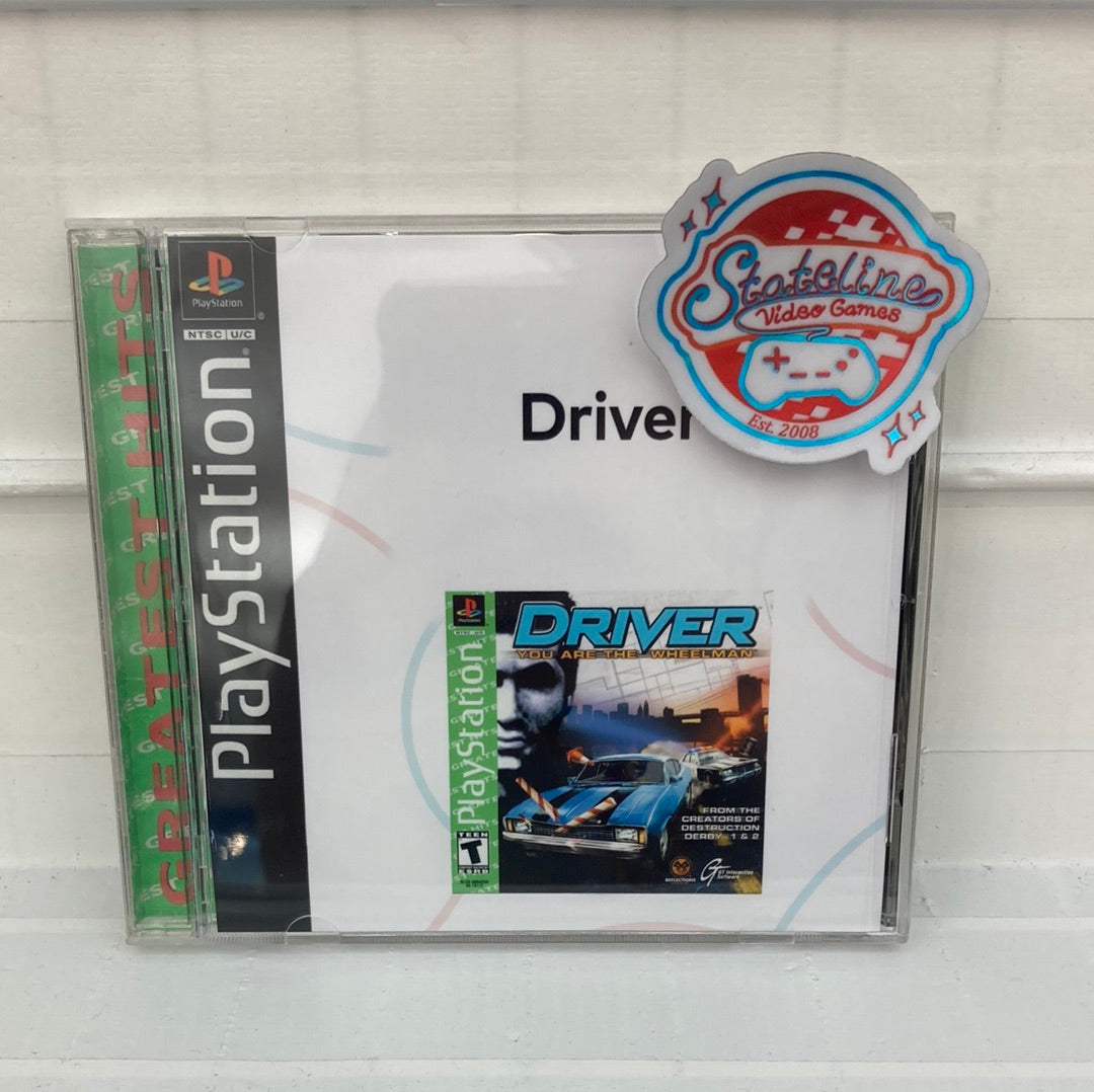 Driver [Greatest Hits] - Playstation – Stateline Video Games Inc.