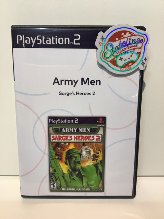 Army Men Sarge's Heroes 2 - Playstation 2