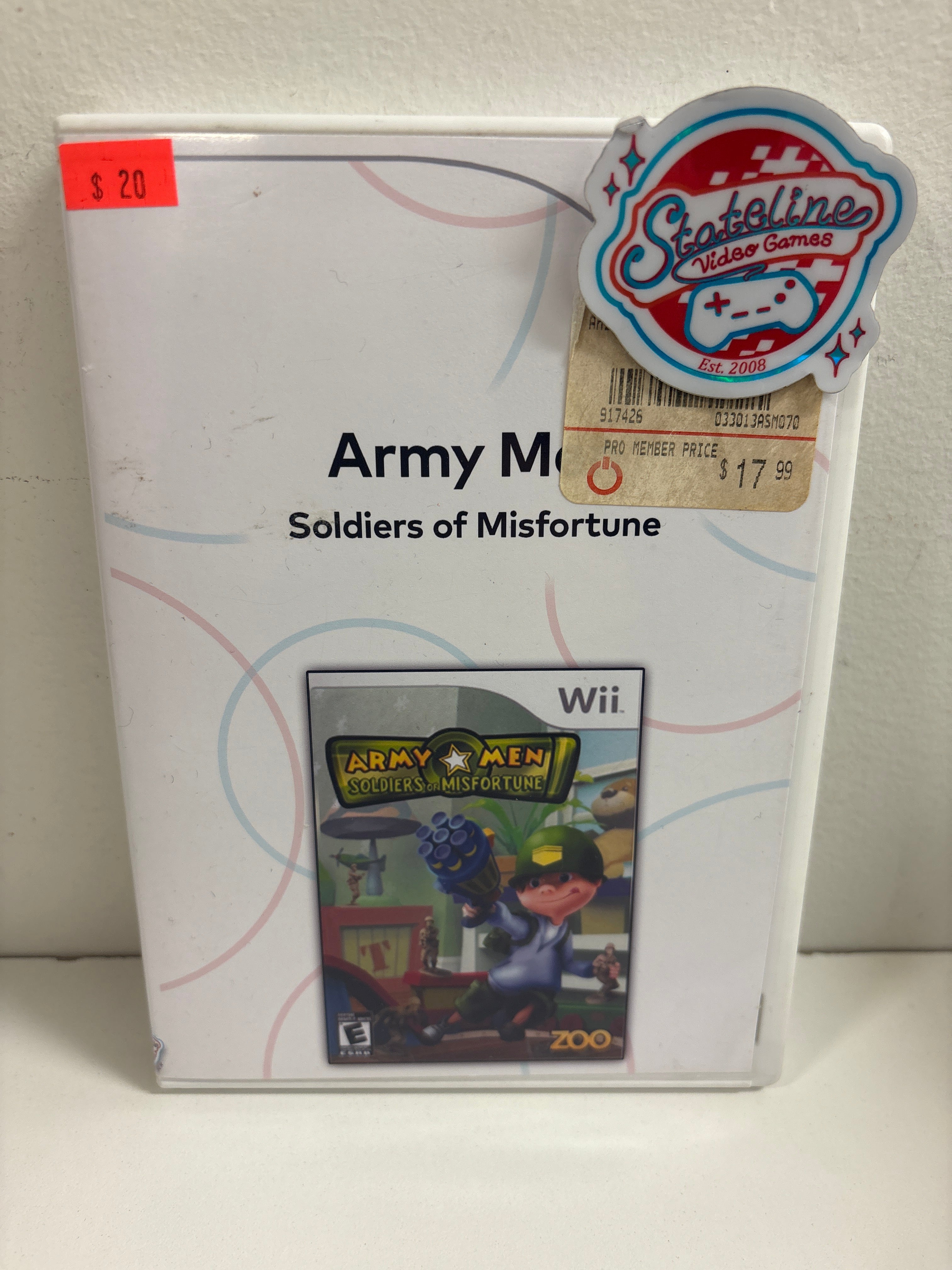 Army Men Soldiers of Misfortune - Wii – Stateline Video Games Inc.
