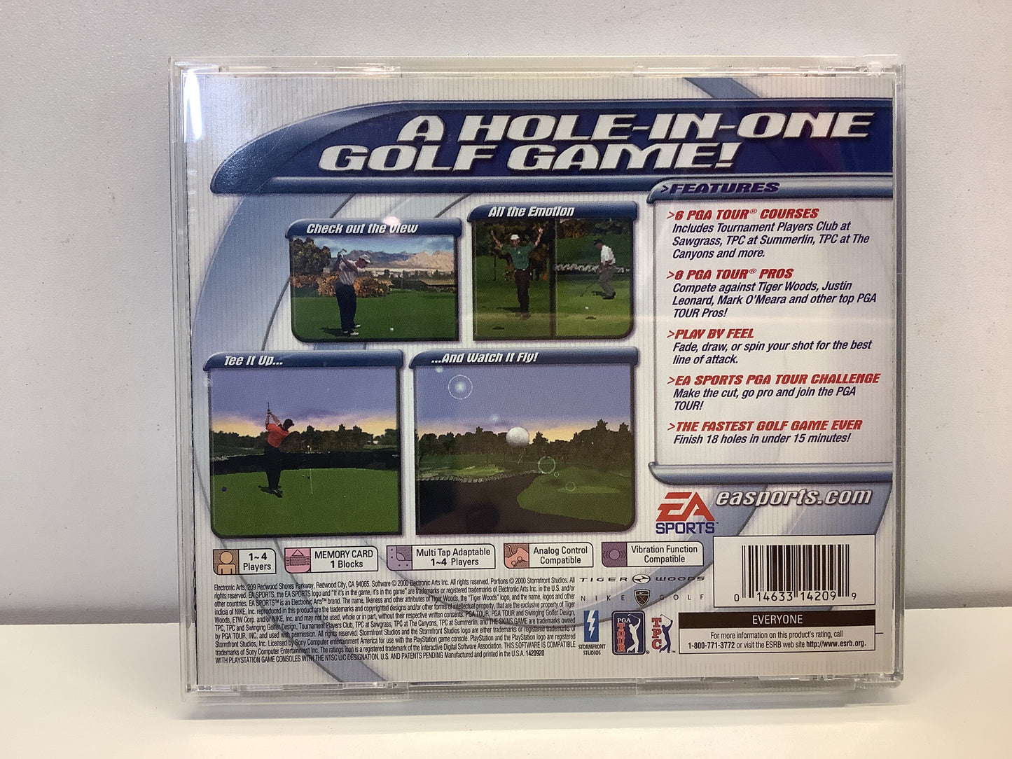 Tiger Woods PGA Tour Golf - Playstation