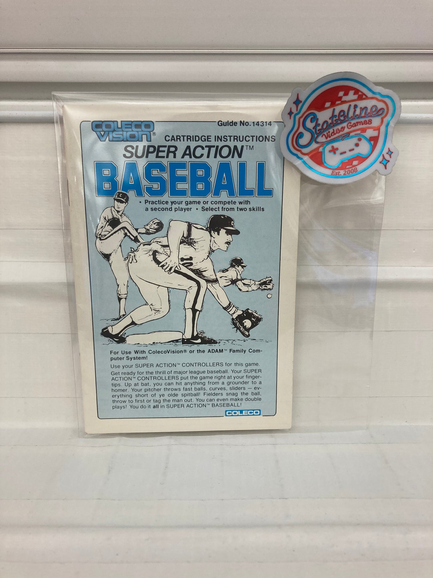 Super-Action Baseball - Colecovision