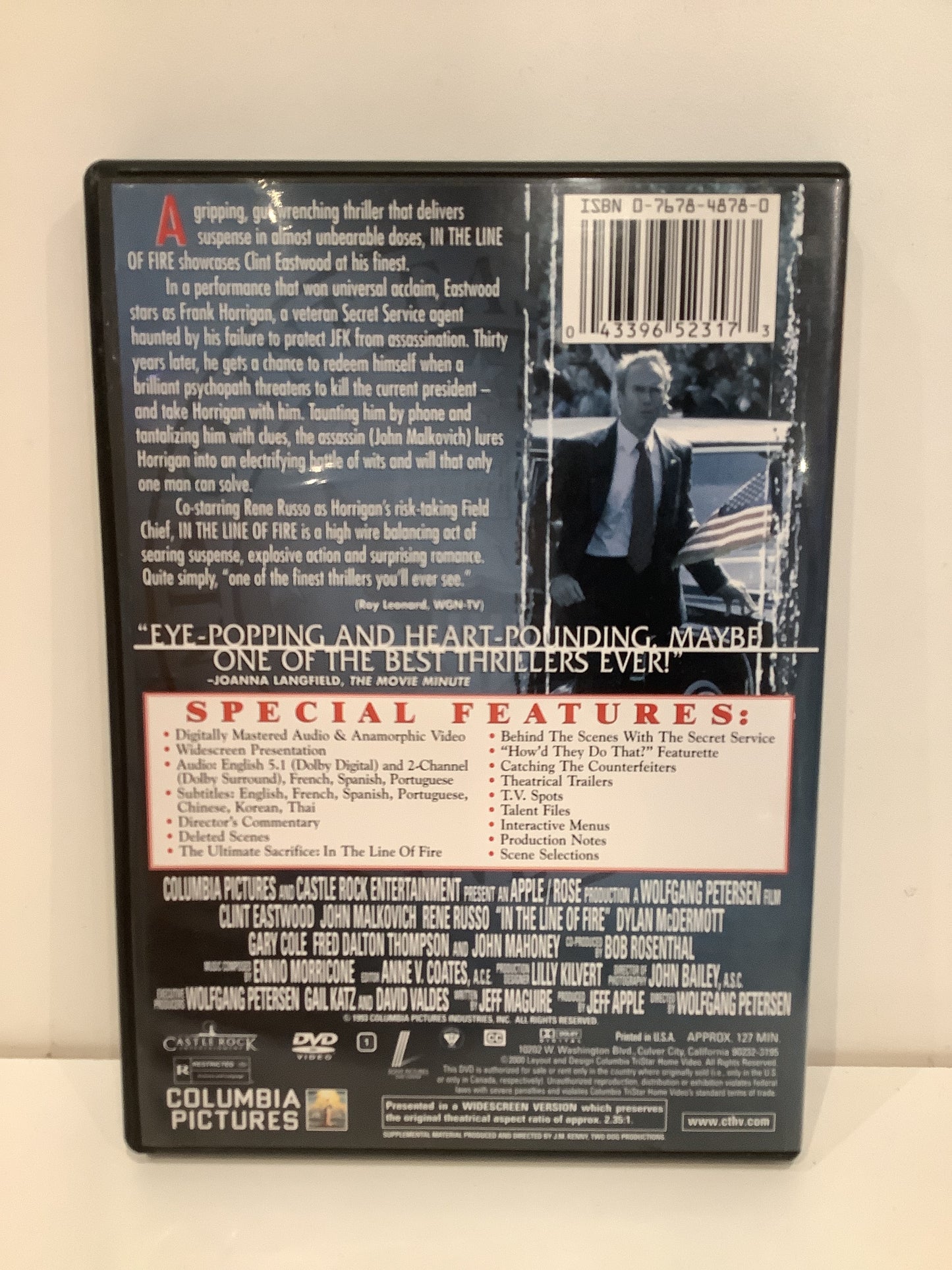 In The Line of Fire - DVD