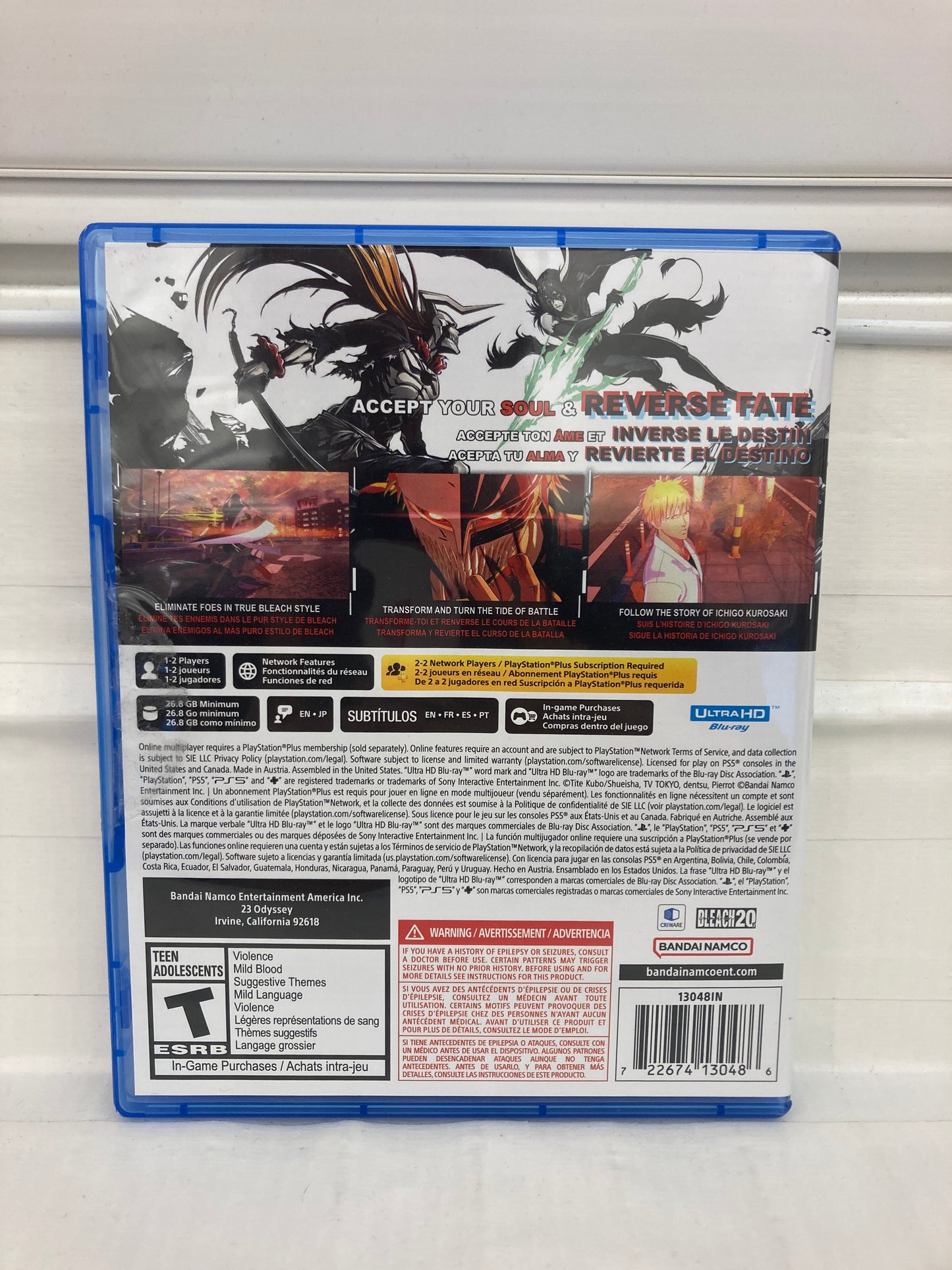 Bleach: Rebirth Of Souls - Playstation 5