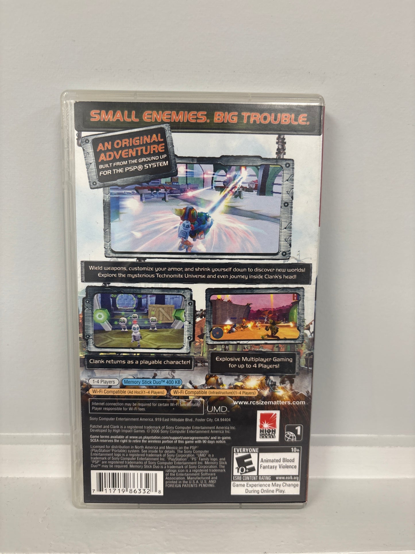 Ratchet & Clank Size Matters [Greatest Hits] - PSP