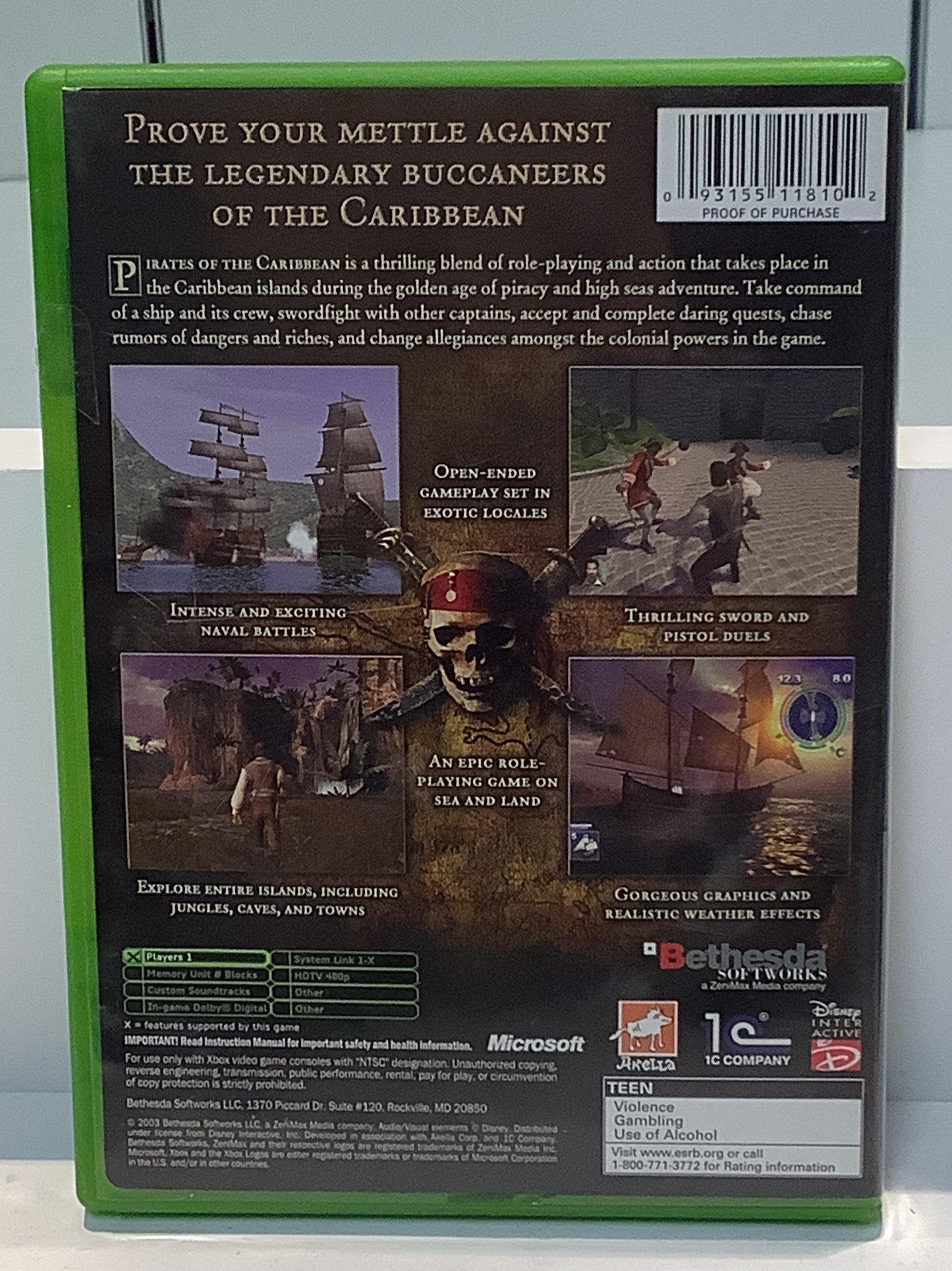 Pirates of the Caribbean - Xbox