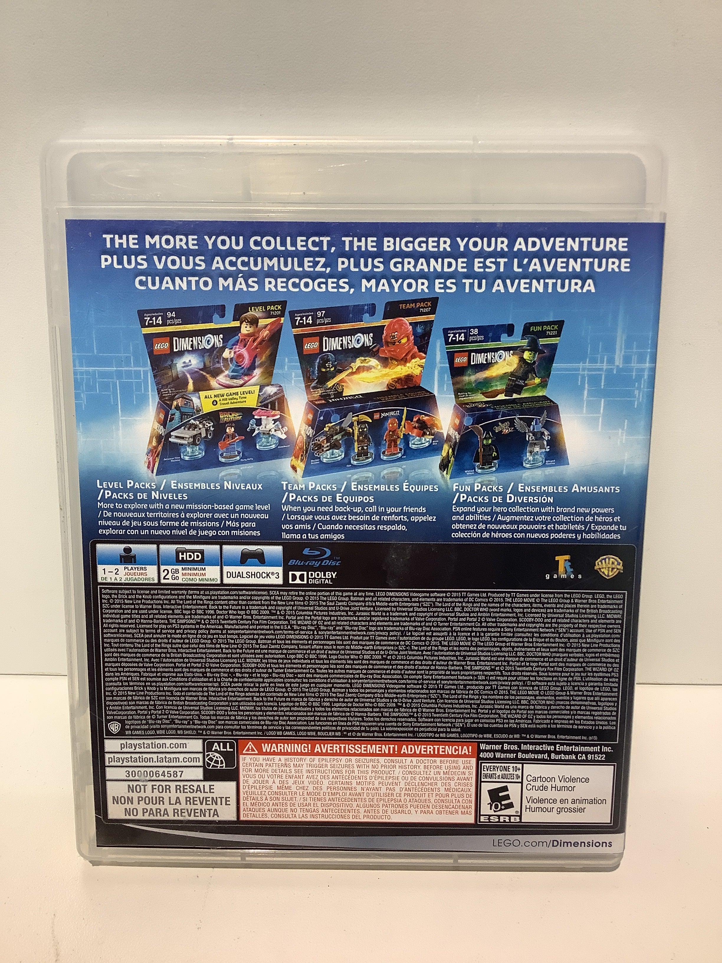 Lego Dimensions - Playstation 3 – Stateline Video Games Inc. Lego Dimensions - Playstation 3 – Stateline Video Games Inc.