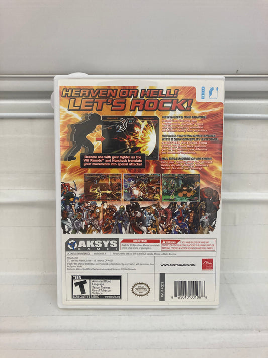 Guilty Gear XX Accent Core - Wii