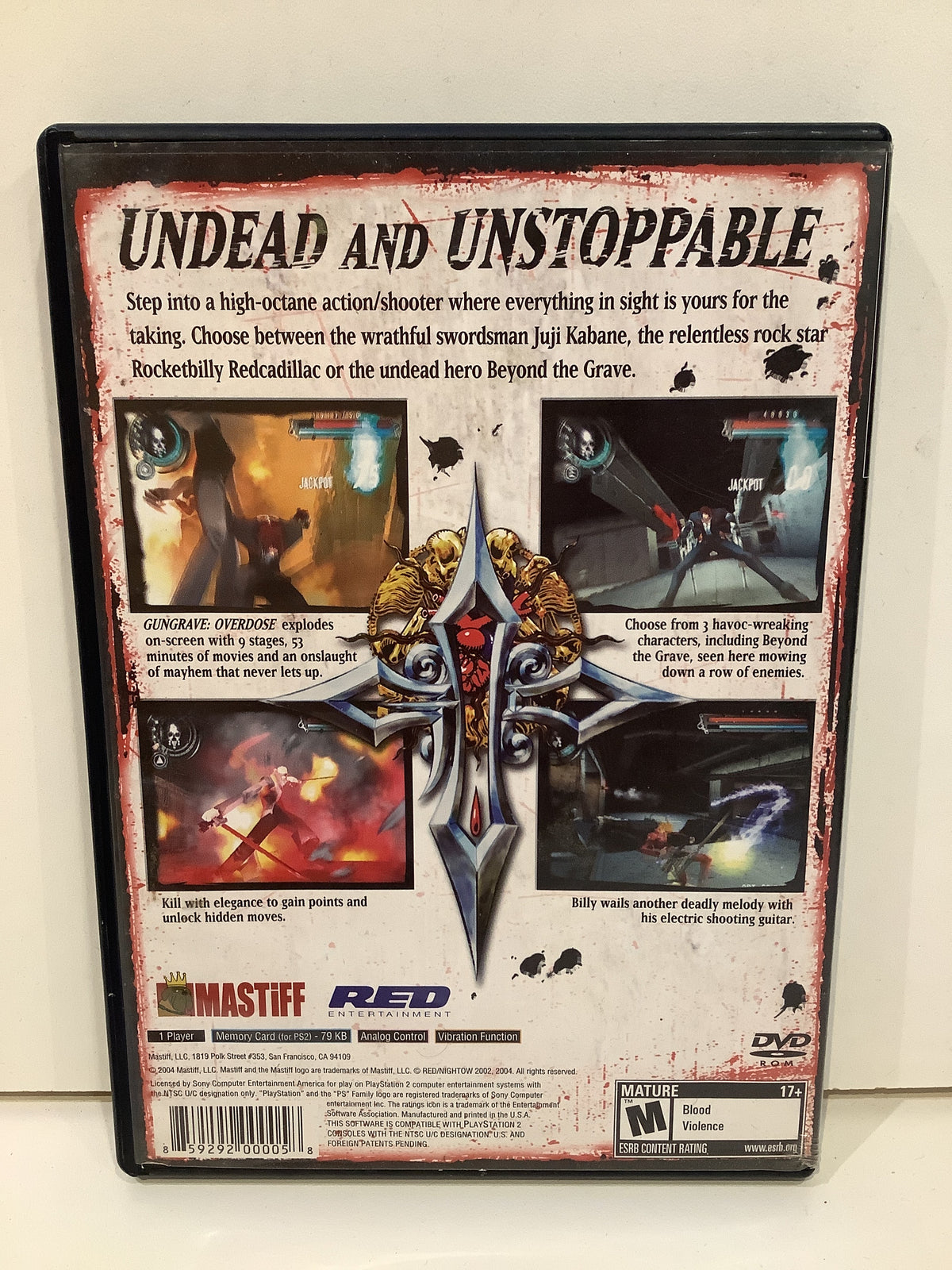Gungrave Overdose - Playstation 2