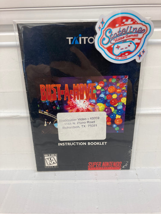 Bust-A-Move - Super Nintendo