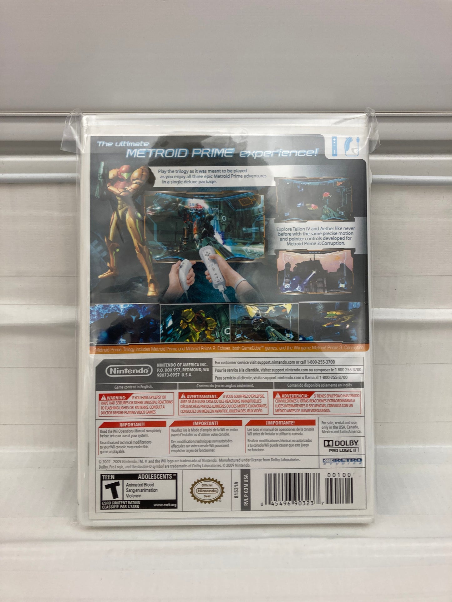 Metroid Prime Trilogy - Wii